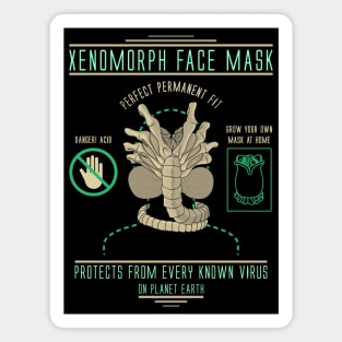 Xenomorph mask Magnet